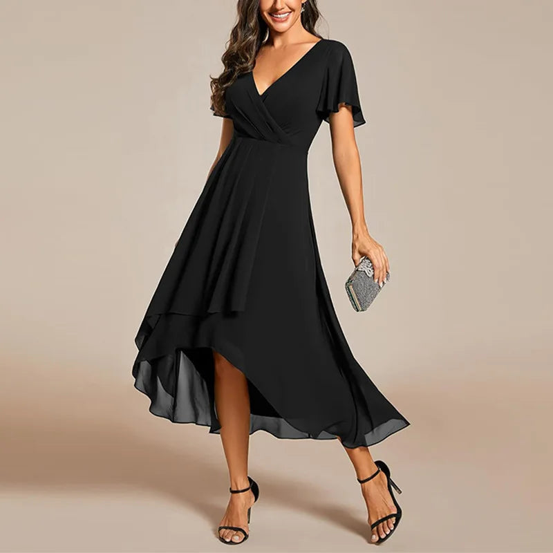 Marlowe | Women's Elegant Flowy Midi Dress