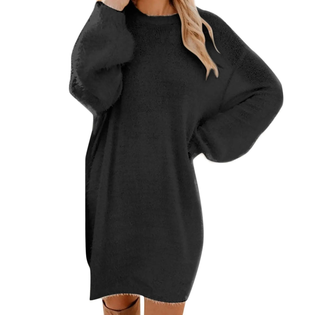 Aria | Women's Cozy Sweater Dress with Soft Knit