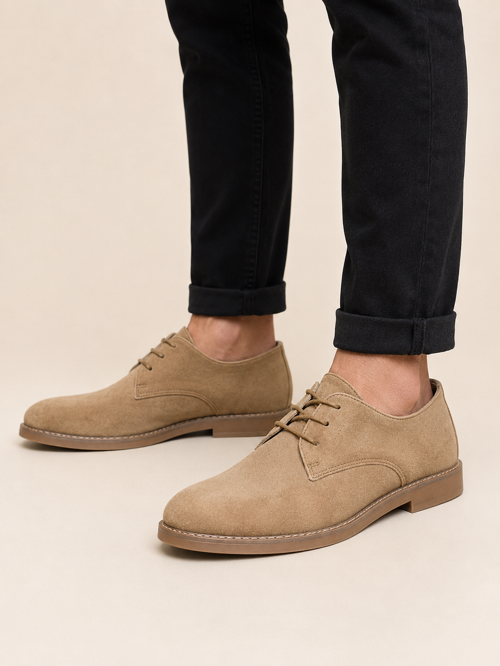 Soren - Men's Classic Faux Suede Oxford Shoes