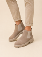 Soren | Men's Stylish Faux Suede Chelsea Boots