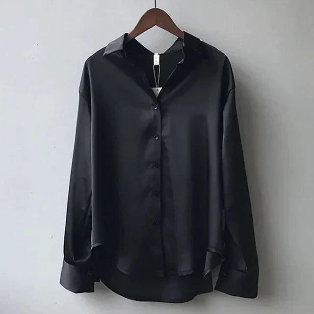 Sienna | Women's Elegant Satin Blouse