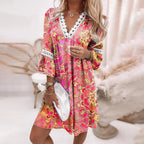 Remi | Women's Elegant Long-Sleeve Mini Dress