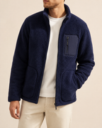 Vaughn | Men's Cozy Fleece Jacket with Zip Pockets