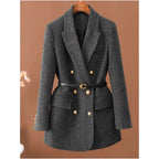 Finley | Women's Classic Blazer with Belt