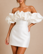 Vivia | Women's Chic Ruffle Cocktail Dress