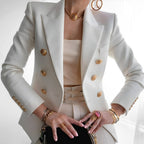 Nicolette | Women's Chic Double-Breasted Blazer Trousers Set