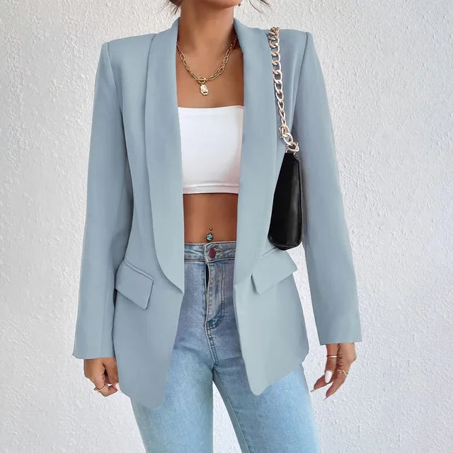 Mette | Women's Tailored Blazer with Chic Chain Detail