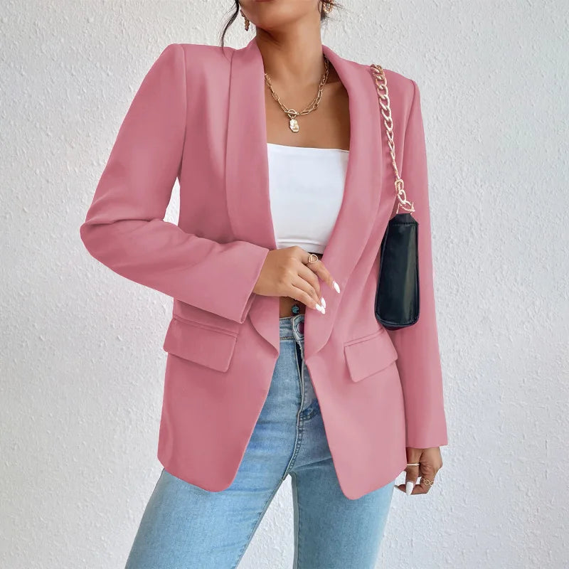 Mette | Women's Tailored Blazer with Chic Chain Detail