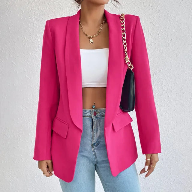 Mette | Women's Tailored Blazer with Chic Chain Detail