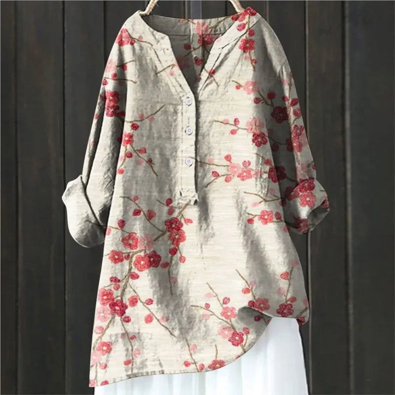 Sienna | Women's Vintage Floral Blouse
