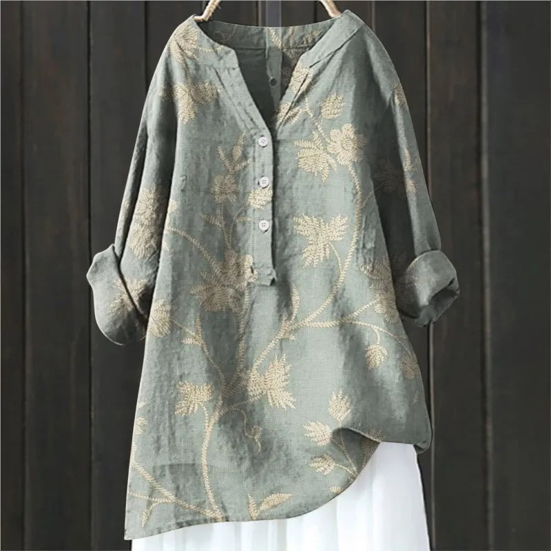 Sienna | Women's Vintage Floral Blouse