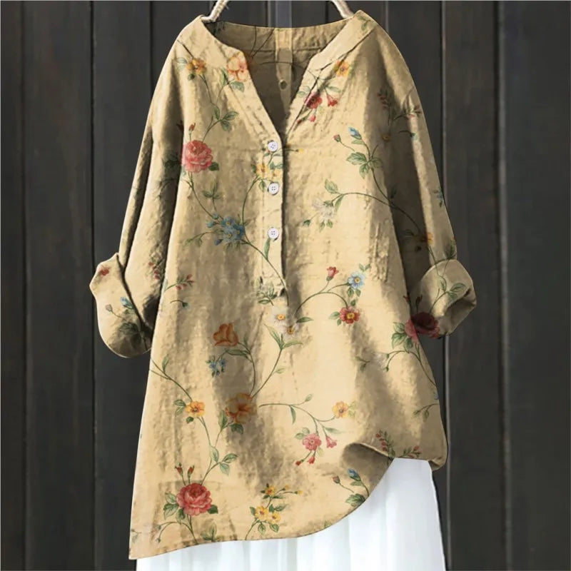 Sienna | Women's Vintage Floral Blouse