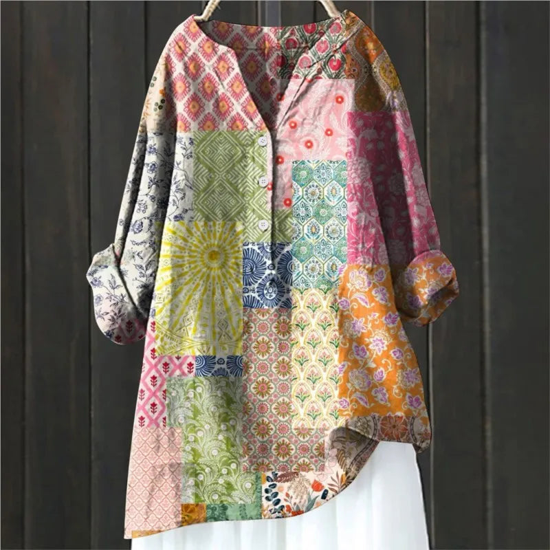 Sienna | Women's Vintage Floral Blouse