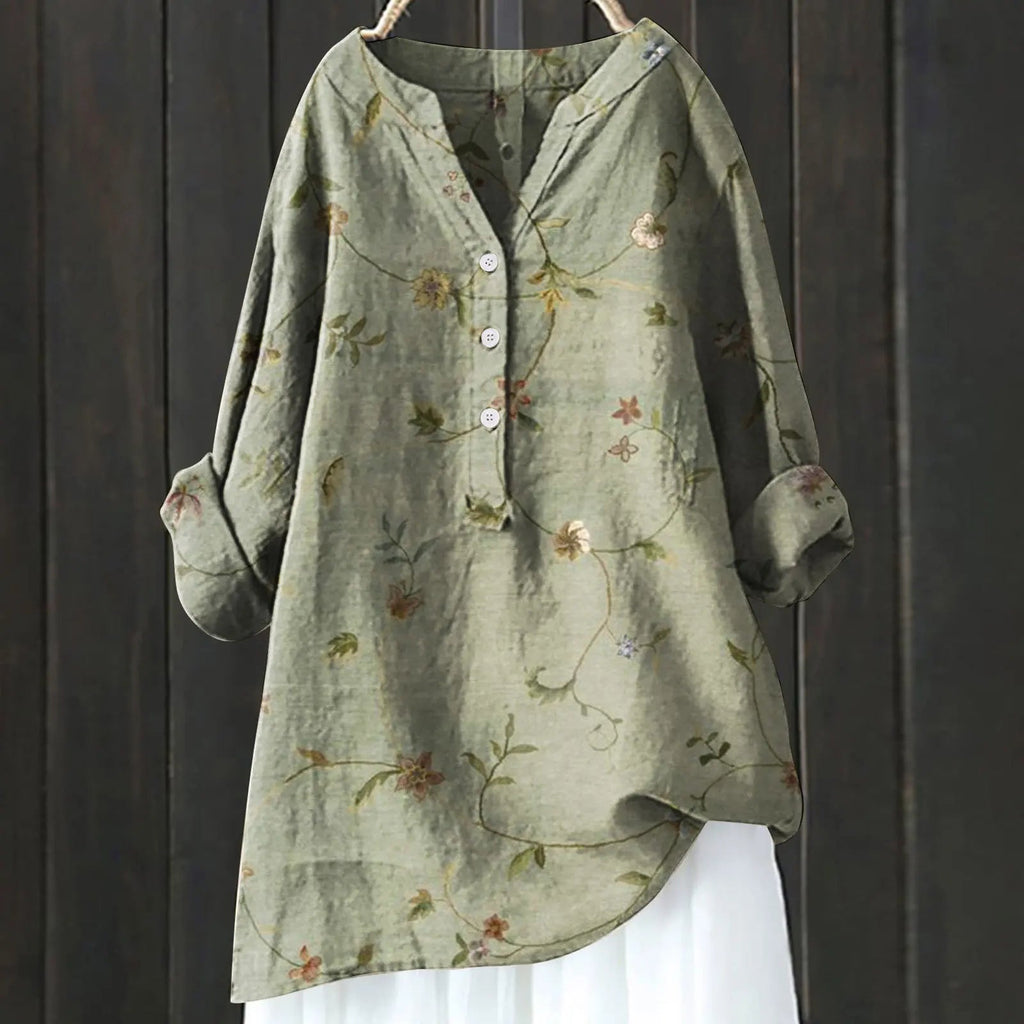Sienna | Women's Vintage Floral Blouse