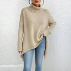 Briar | Women's Loose Turtle Neck Knit Sweater