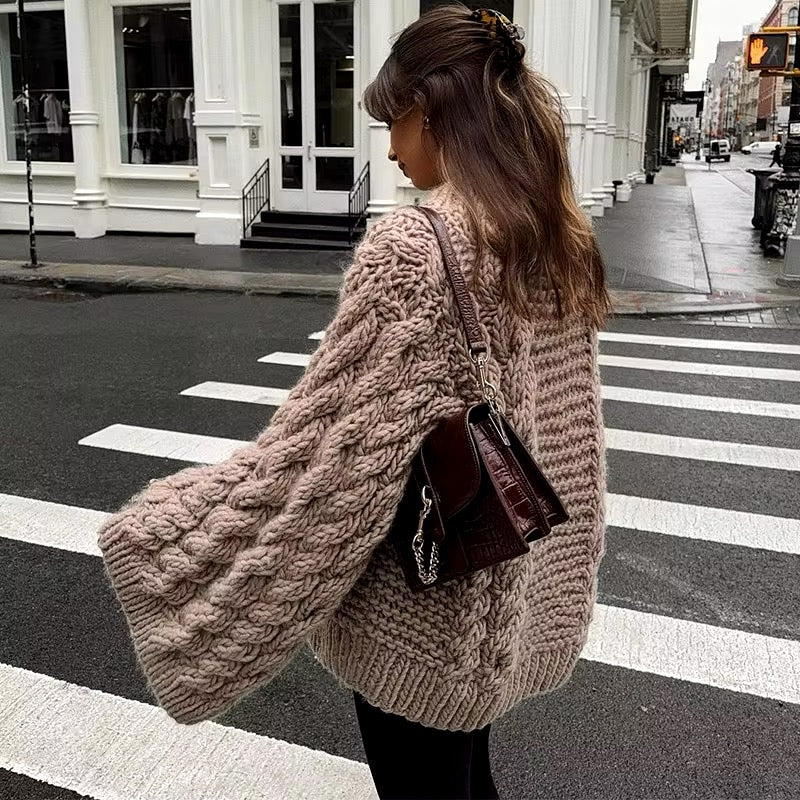 Marlowe | Women's Cozy Cable Knit Warm Comfort Sweater