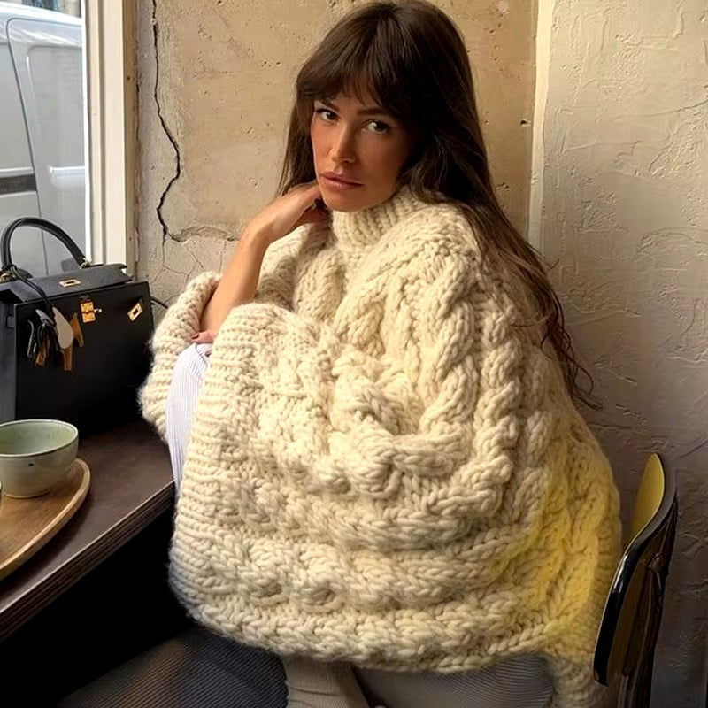 Marlowe | Women's Cozy Cable Knit Warm Comfort Sweater