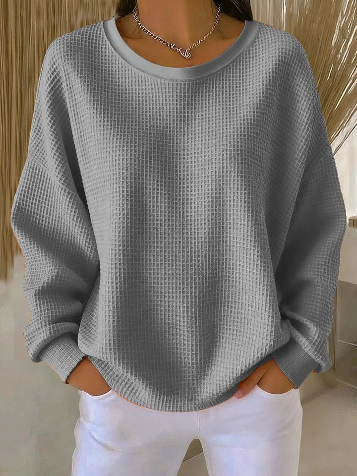 Lennox | Women's Relaxed Waffle Knit Sweater