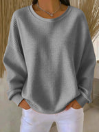 Lennox | Women's Relaxed Waffle Knit Sweater