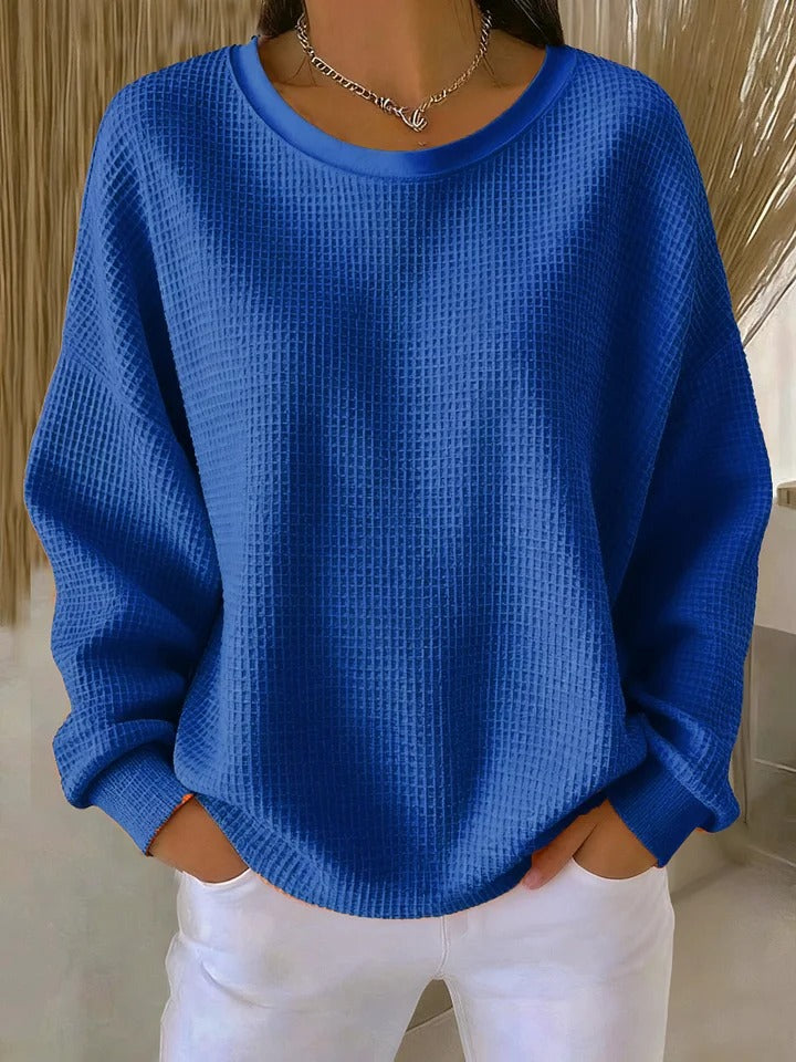 Lennox | Women's Relaxed Waffle Knit Sweater