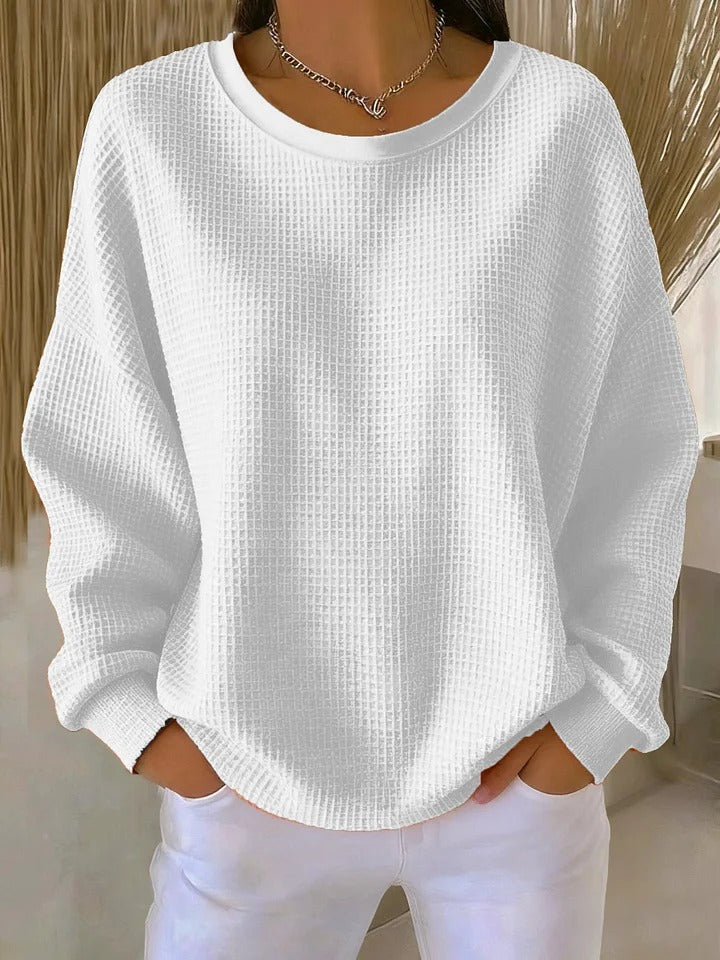 Lennox | Women's Relaxed Waffle Knit Sweater