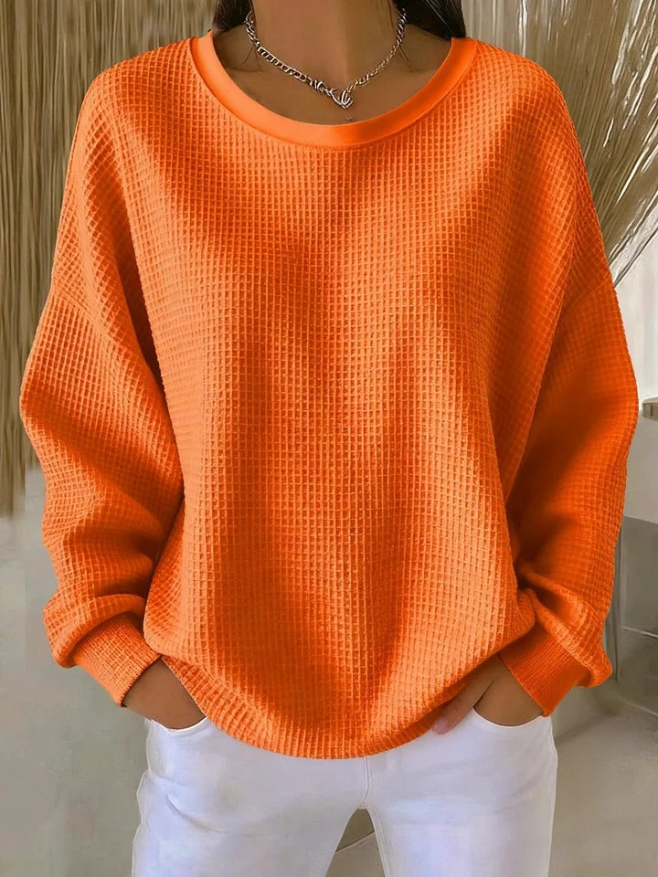 Lennox | Women's Relaxed Waffle Knit Sweater