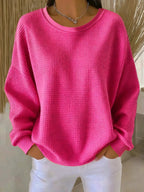 Lennox | Women's Relaxed Waffle Knit Sweater