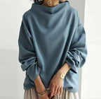 Aria | Women's Warm Oversized Neck Blouse