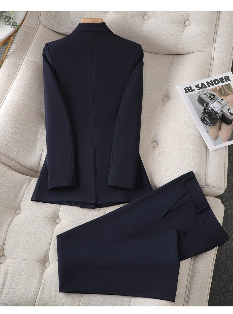 Jolene | Women's Elegant Tailored Double-Breasted Blazer Set