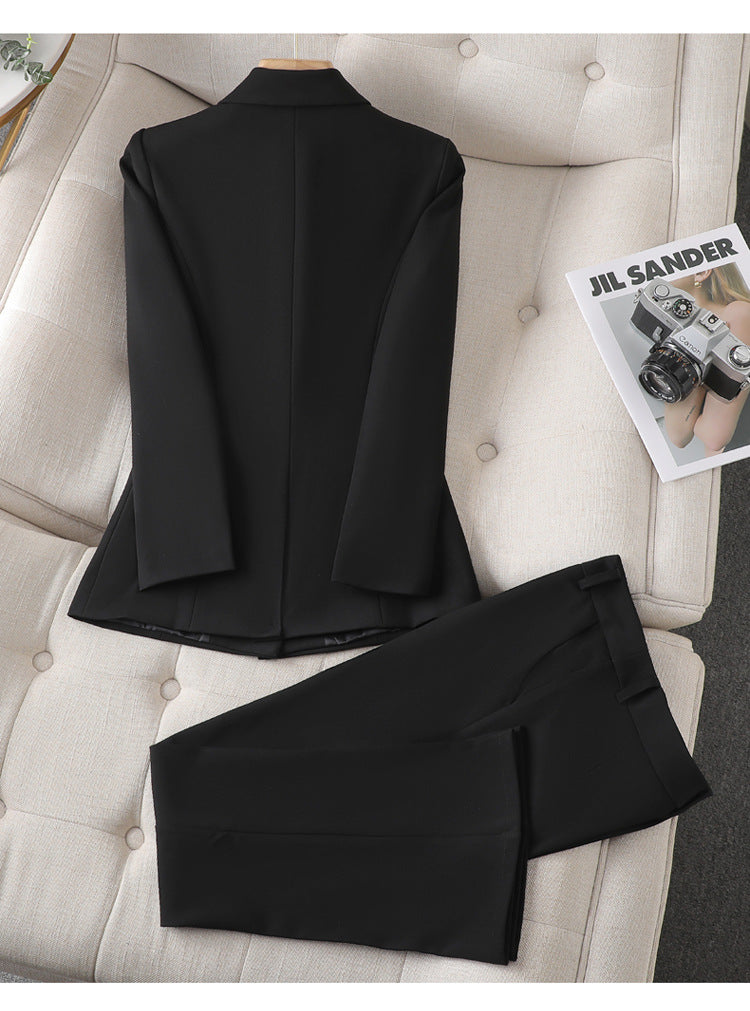 Jolene | Women's Elegant Tailored Double-Breasted Blazer Set