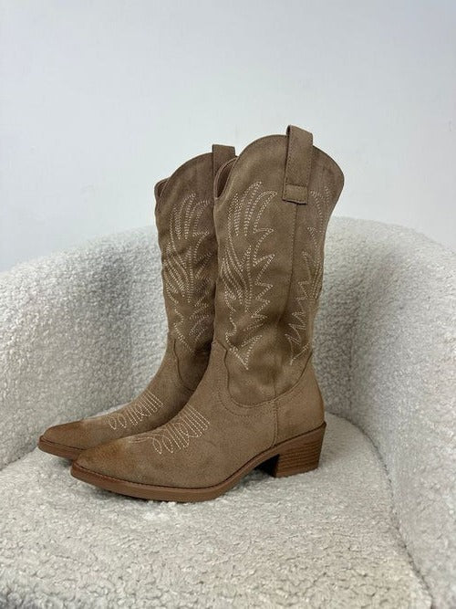 Lana | Women's Knee High Heeled Cowboy Boots
