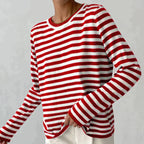 Thea | Women's Timeless Striped Shirt