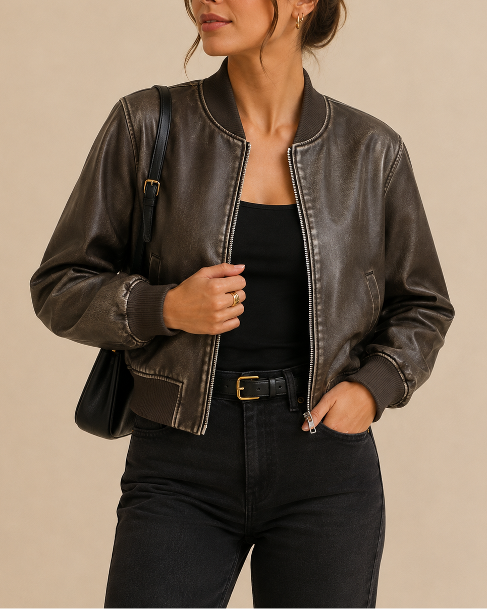 Wynne | Women's Sleek Bomber Jacket