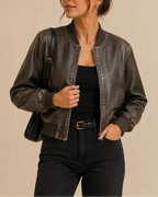 Wynne | Women's Sleek Bomber Jacket