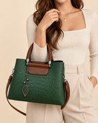 Zephyr | Women's Handbag with Braided Handles