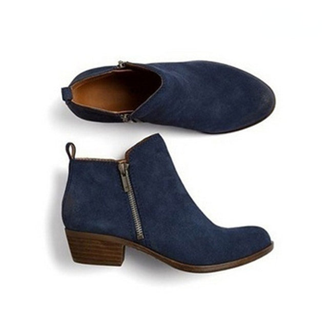 Esme | Women's Classic Suede Chelsea Ankle Boots
