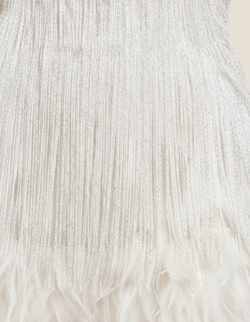 Adelaide | Women's Chic Fringe Cocktail Dress