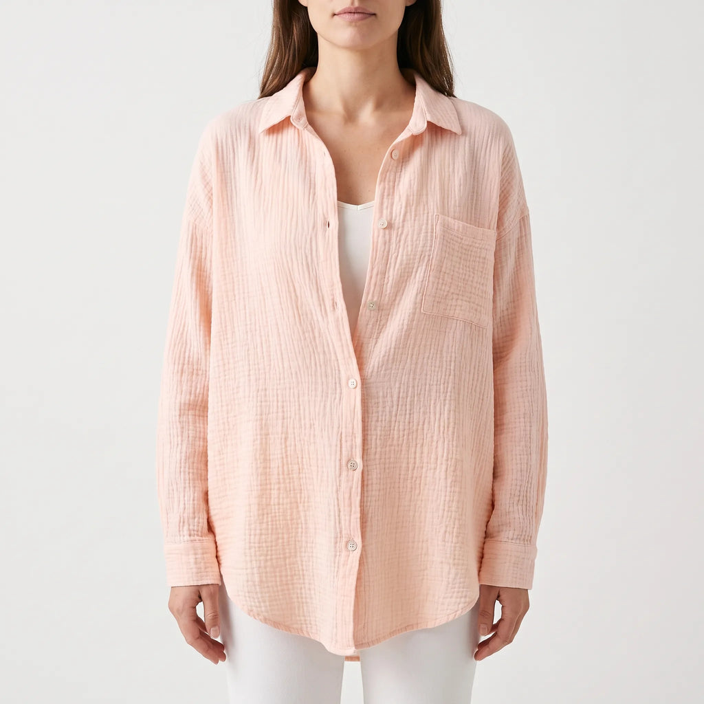 Aerish - Relaxed Fit Button Down Shirt