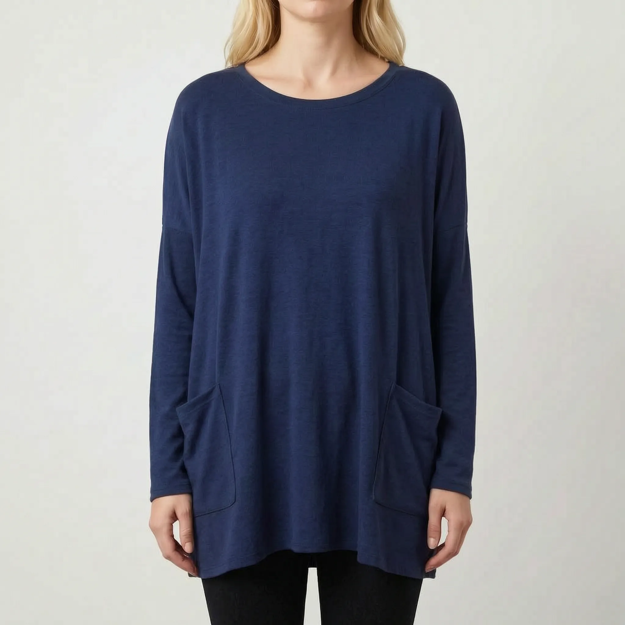 Aerisya - Relaxed Long Sleeve Going Out Top