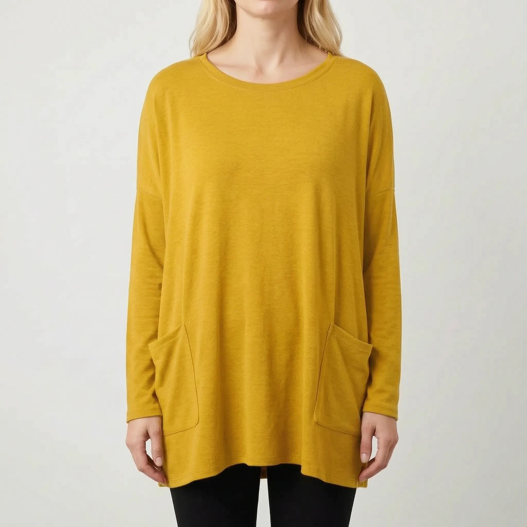 Aerisya - Relaxed Long Sleeve Going Out Top