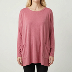 Aerisya - Relaxed Long Sleeve Going Out Top