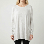 Aerisya - Relaxed Long Sleeve Going Out Top
