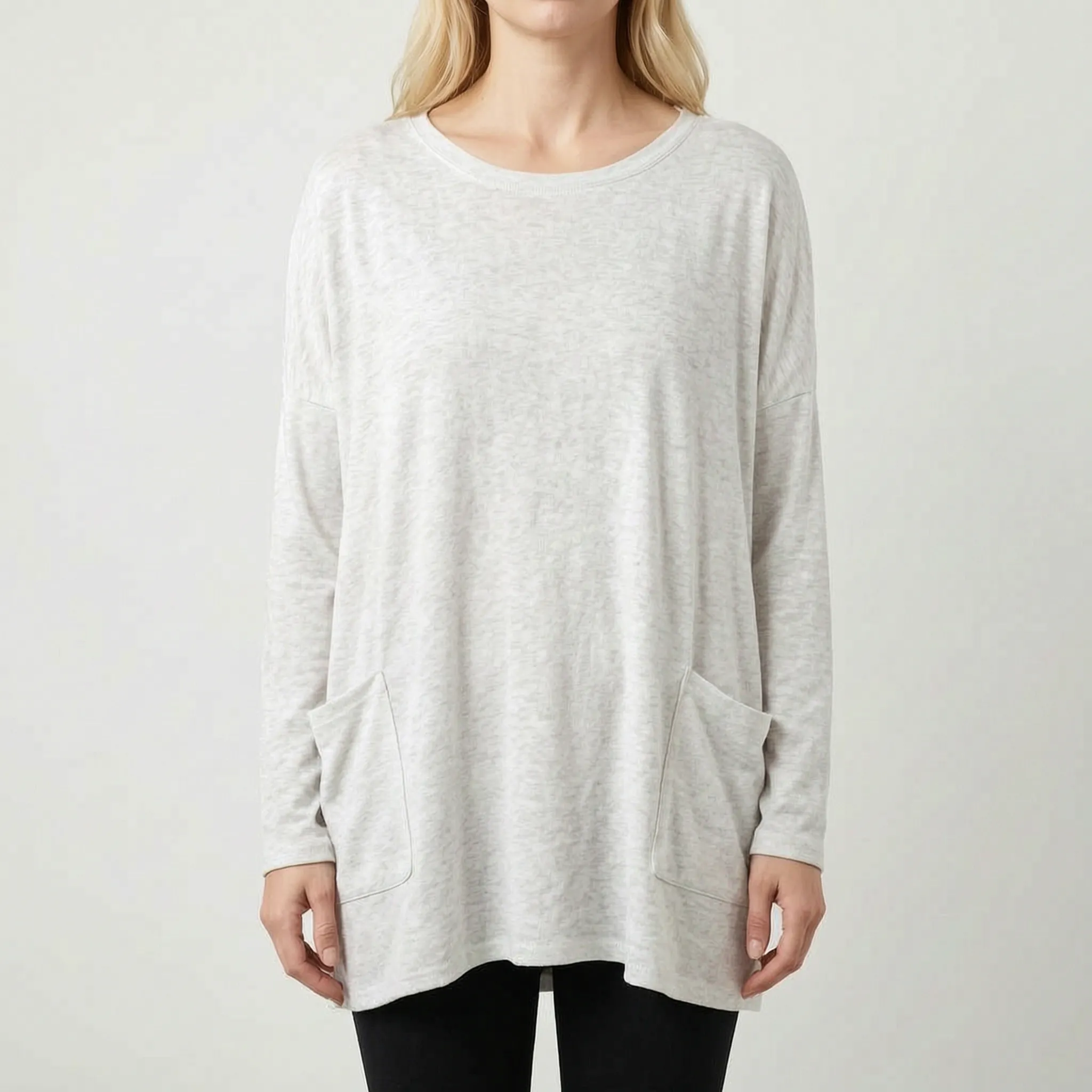 Aerisya - Relaxed Long Sleeve Going Out Top