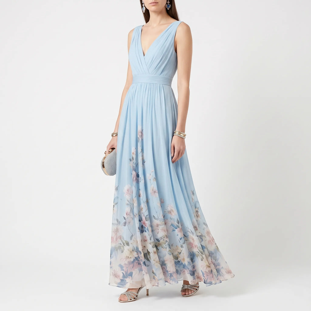 Aethelia - Floral Maxi Dress