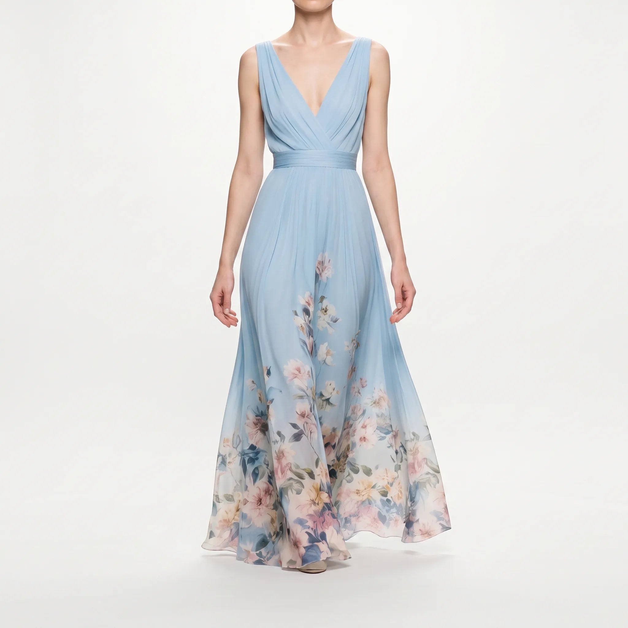 Aethelia - Floral Maxi Dress