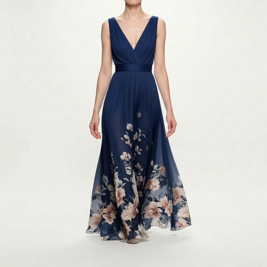 Aethelia - Floral Maxi Dress
