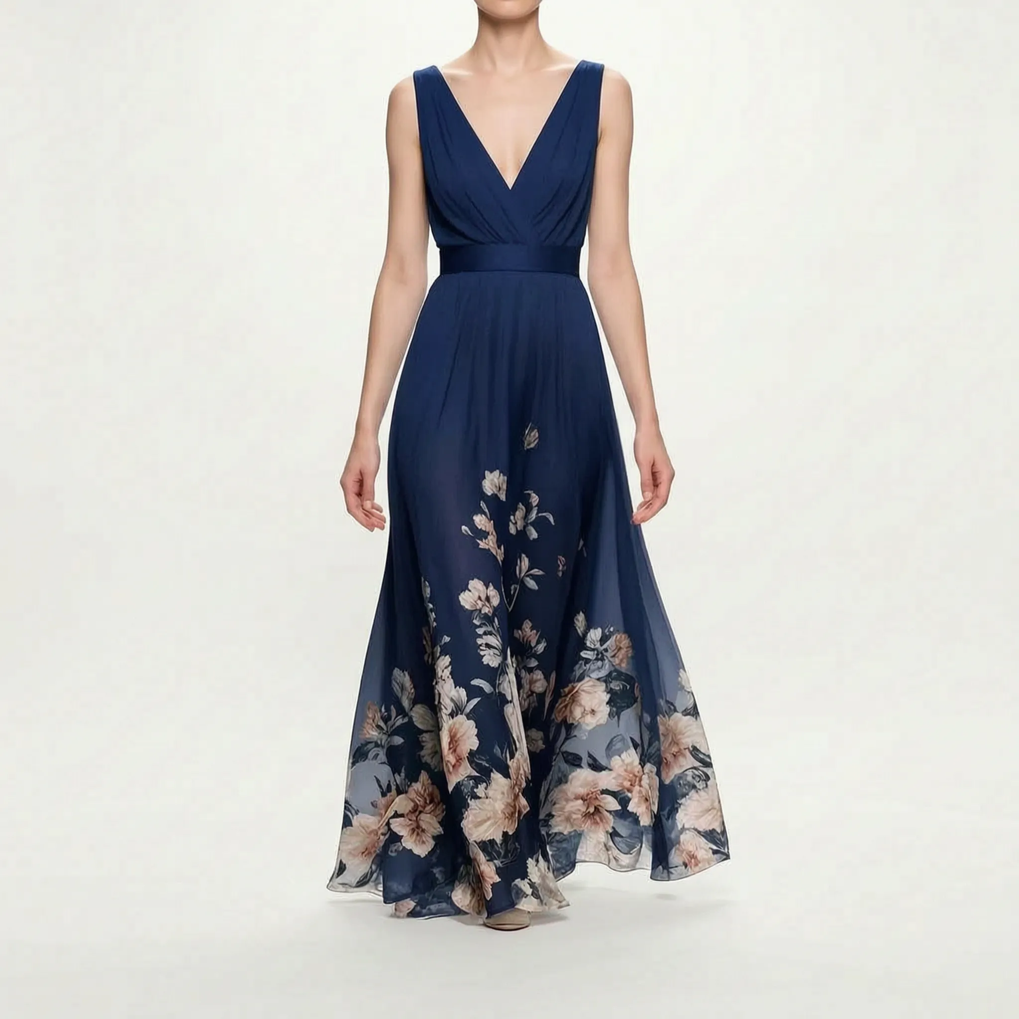Aethelia - Floral Maxi Dress