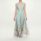 Aethelia - Floral Maxi Dress