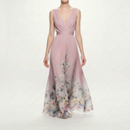 Aethelia - Floral Maxi Dress