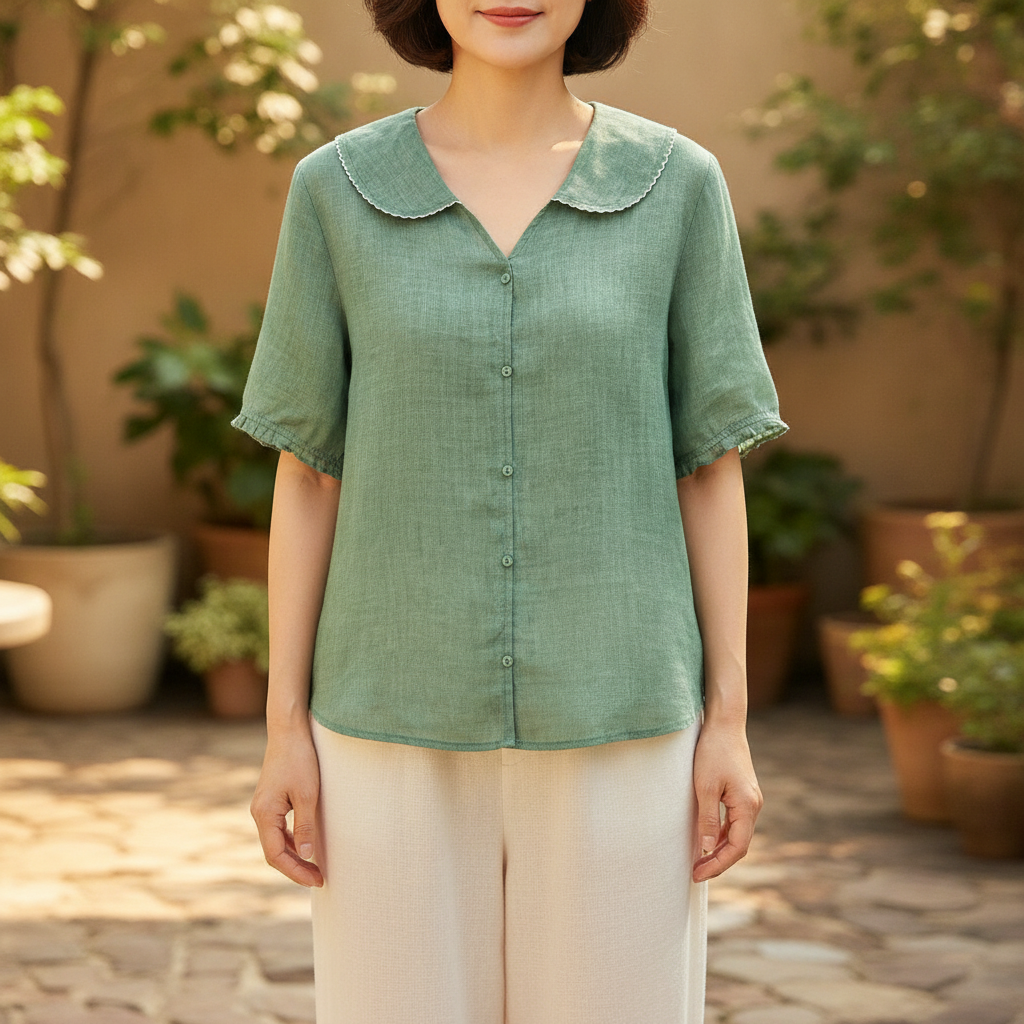 Ivy | Women's Casual Button-Up Blouse